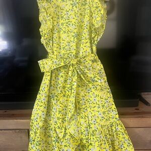 Banjanan Yellow Floral woman’s Dress